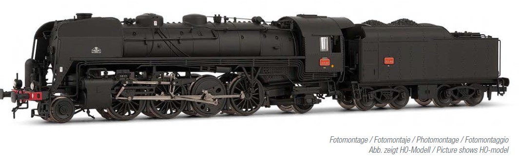 HN2544S SNCF Dampflok 141R 463 Ep.3
