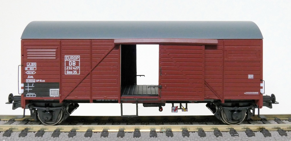 Exact-train 23621 DB gedeckter Güterwagen Gmhs35 Ep.3