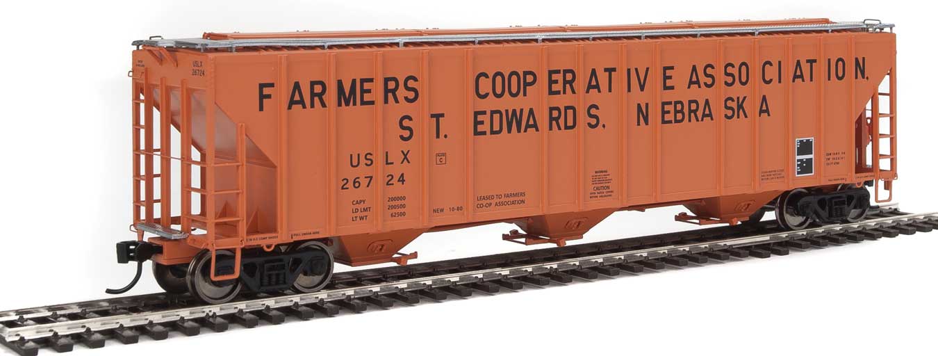 WalthersProto 106160 4780 Cov Hop USLX #26724