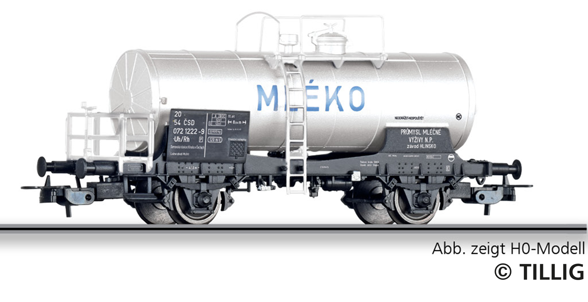 95363 Kesselwagen Uh Mleko der CSD