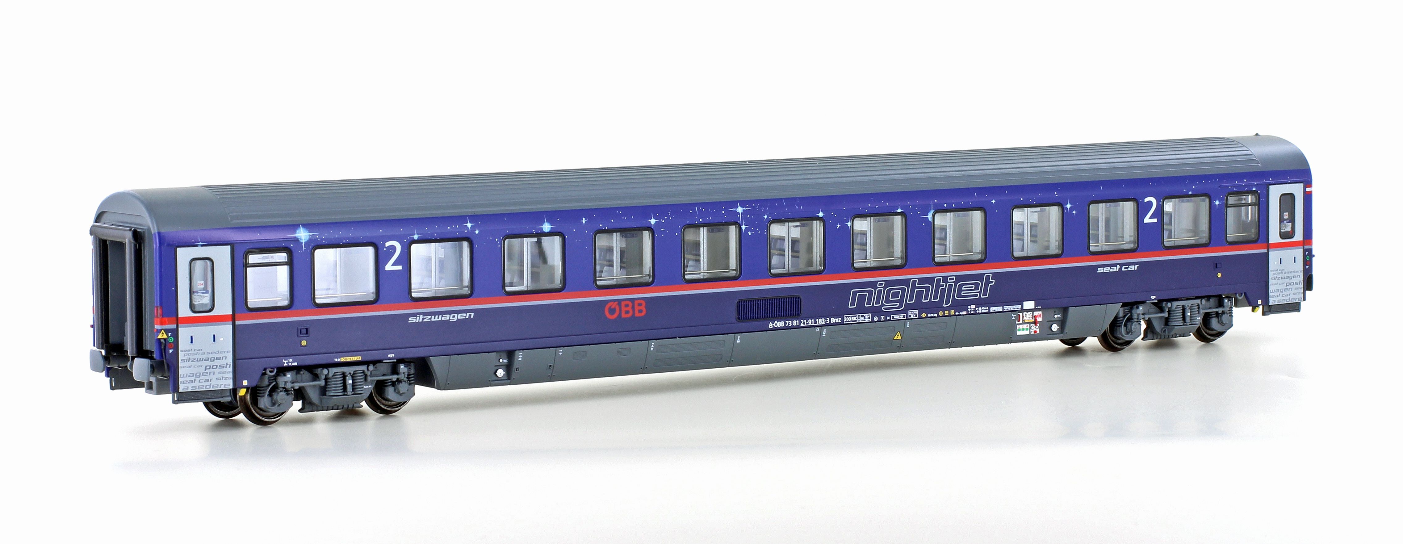 LS Models MW2117ACS ÖBB Nightjet Set NJ40421 6-tlg Ep.6 AC