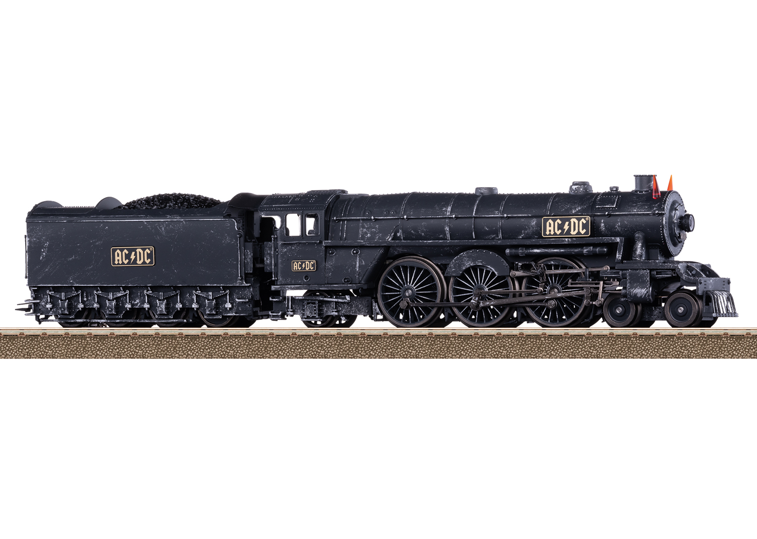 25492 AC/DC Dampflok Black ICE