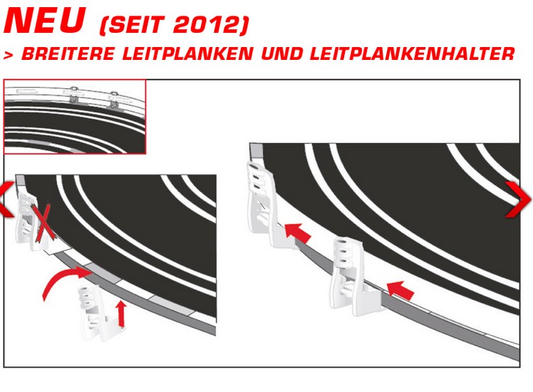 Carrera 88305 GO!!! Leitplankenset ab 2012