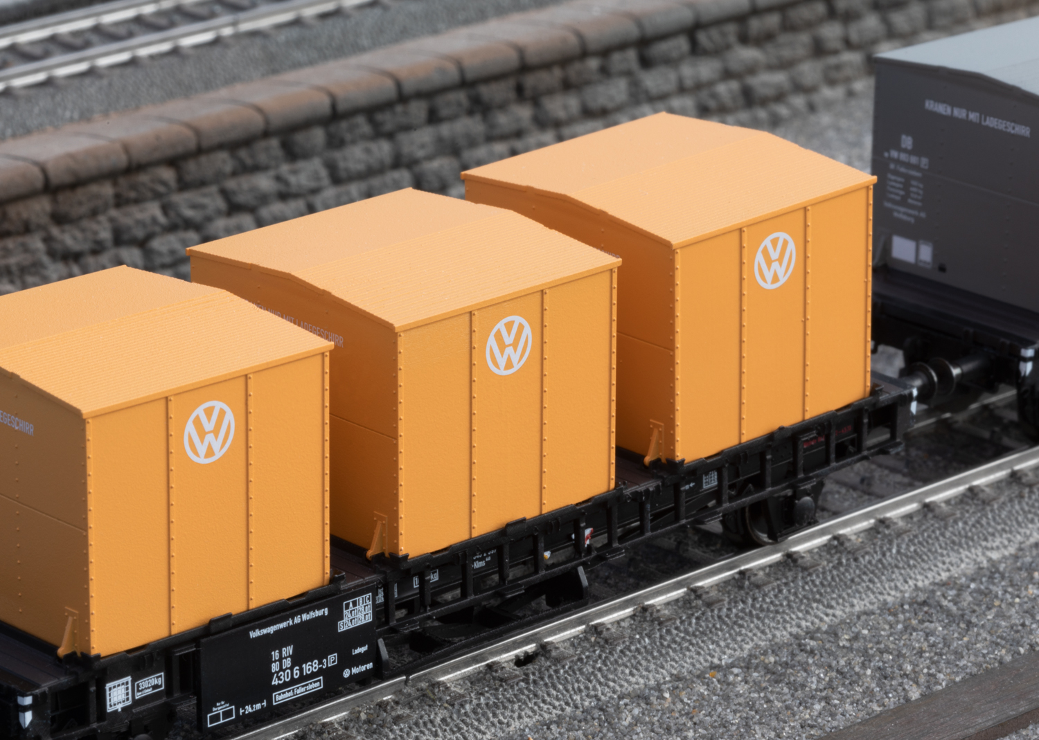 Märklin 46661 DB VW Behältertragwagen-Set 2-tlg Ep.4