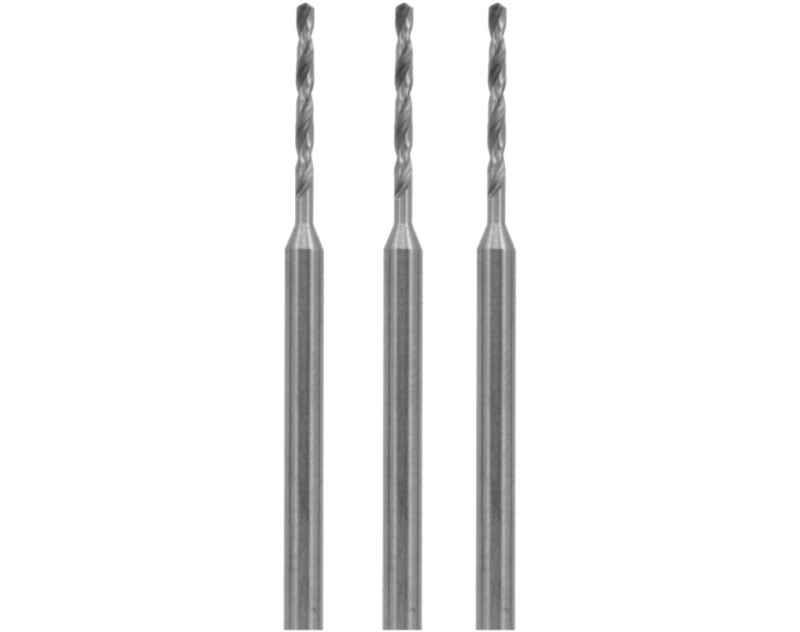 10607 3 Stück HSS Spiralbohrer 0,7mm Metallbo