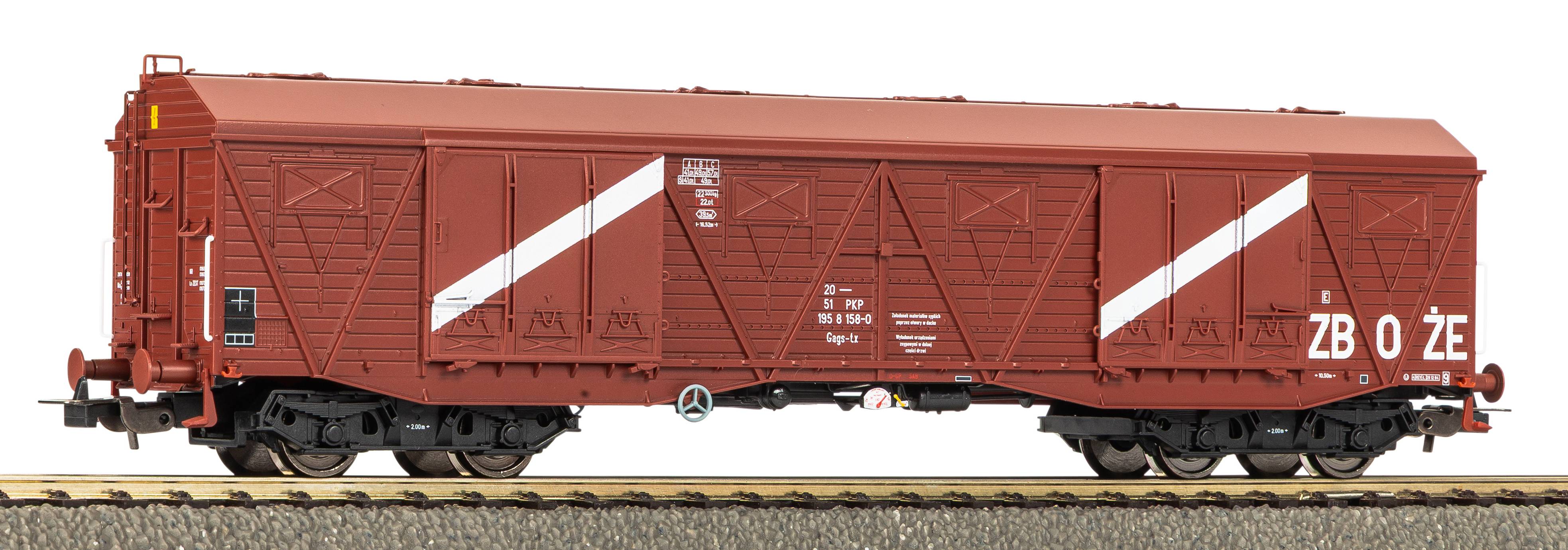 58477 PKP gedeckter Güterwagen 401Ka Ep. 4