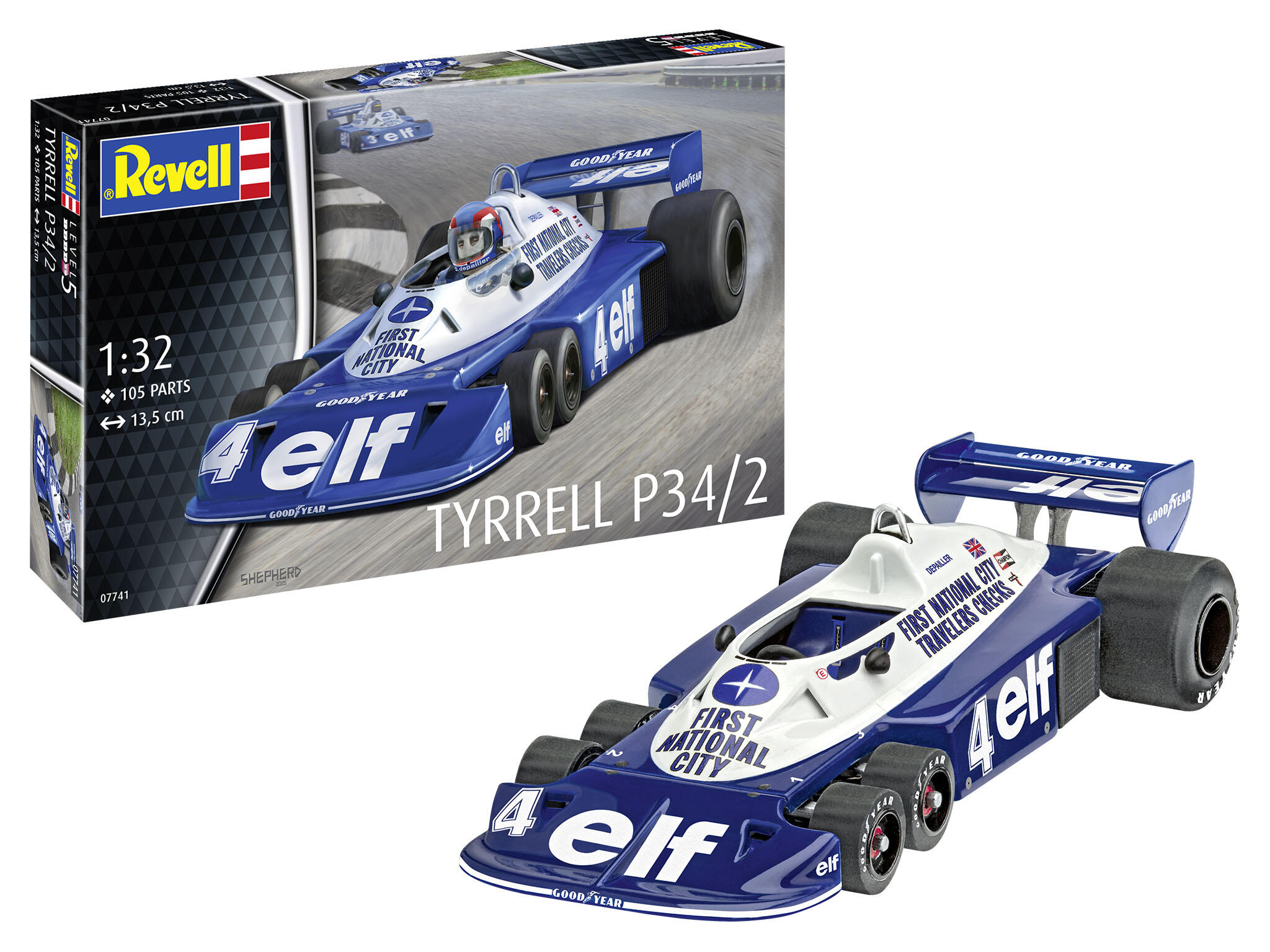 07741 Tyrrel P34/2 6-Wheeler