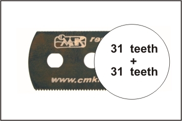 H1003 CMK: Sägeblatt, beidseitig grobe Zähne