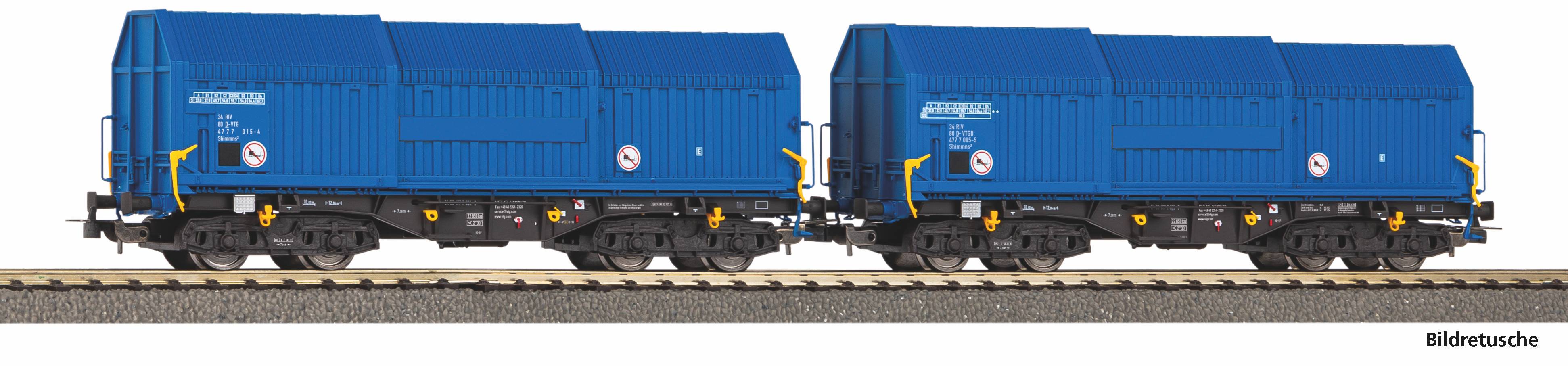 28307 VTG Teleskophaubenwagen-Set 2-tlg. Ep.6