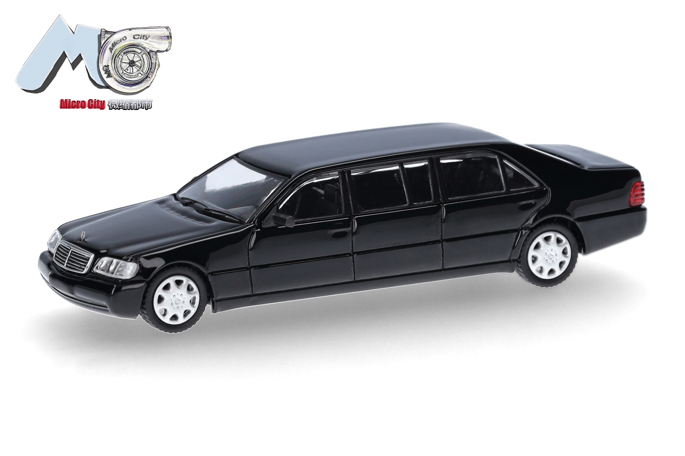 87MC000103 MicroCity: MB S600 Pullmann schwarz