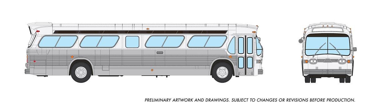 753199 New Look Bus(Deluxe)Unlettered Suburban