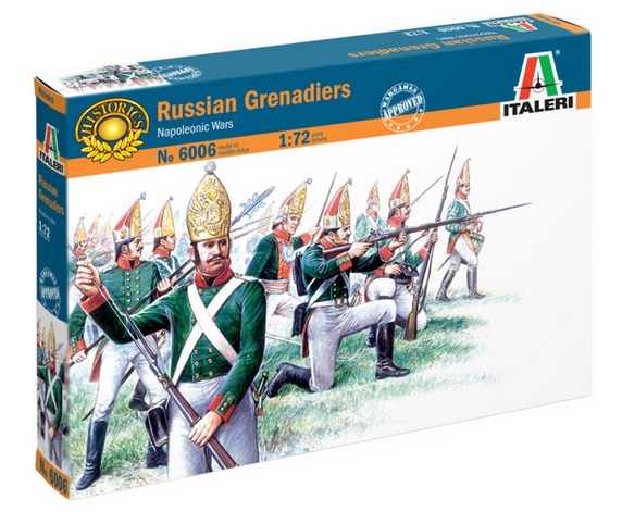6006 Russian Grenadiers Napoleonic Wars