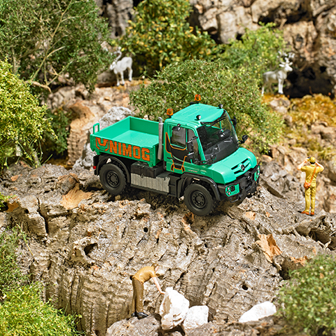 Busch Autos 50935 MB Unimog U430 Arbeitstier