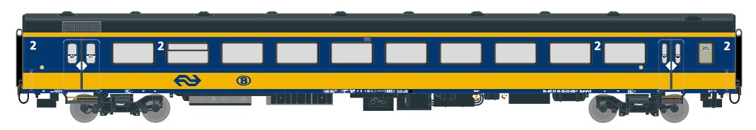 Exact-train 11026 NS Reisezugwagen ICRm Bpmdz9 Ep.6