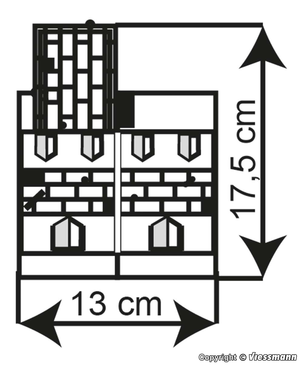 38389 Stadthaus mit Fabrikanbau