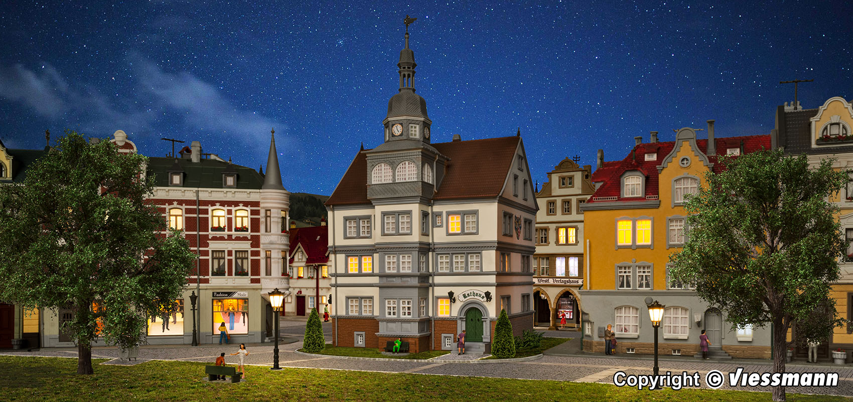 Kibri 38395 H0 Rathaus aus dem Sauerland