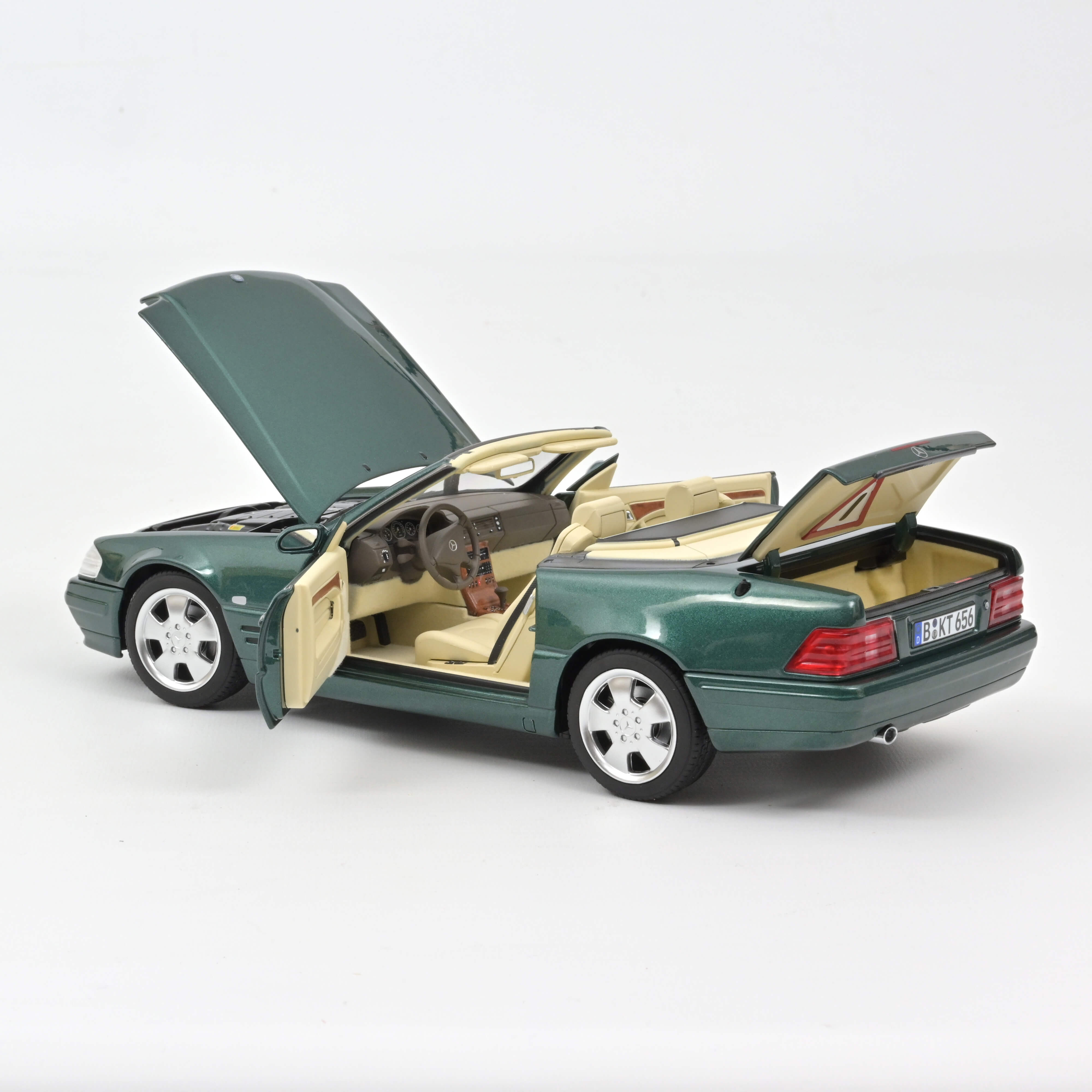 Norev 183753 MB SL500 Roadster grün-met. 1999