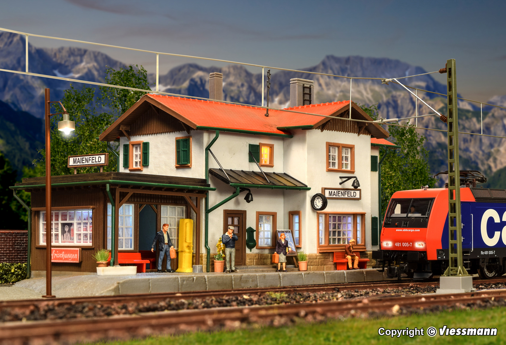 Kibri 39496 Bahnhof Maienfeld