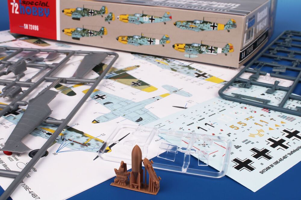 Special Hobby SH72496 Messerschmitt Bf 109E-4/7 Staffelkapitän