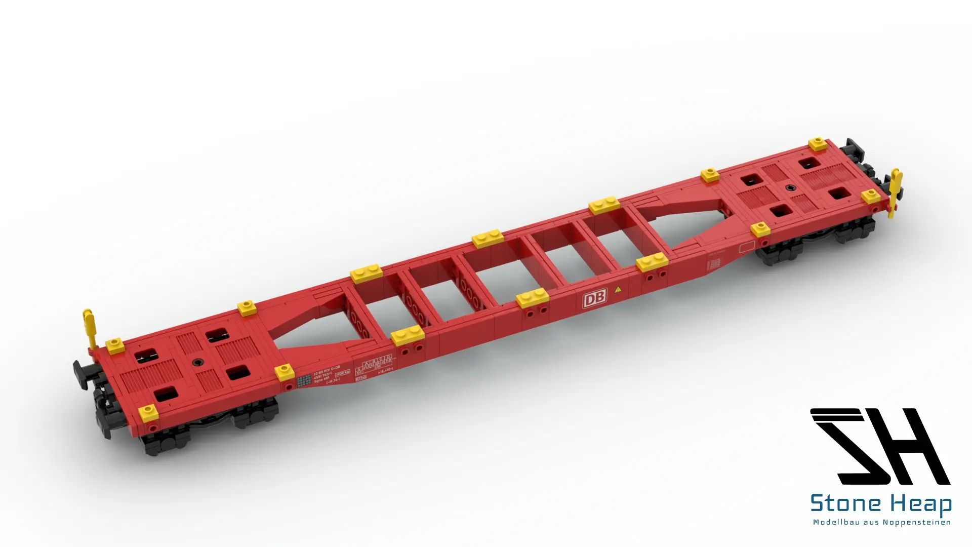 SH-3005 DBAG Containertragwagen Sgns 681