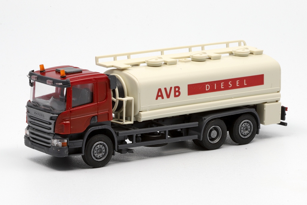 OLM-118 Scania P Tank-Lkw ohne Werbung ! (3a)