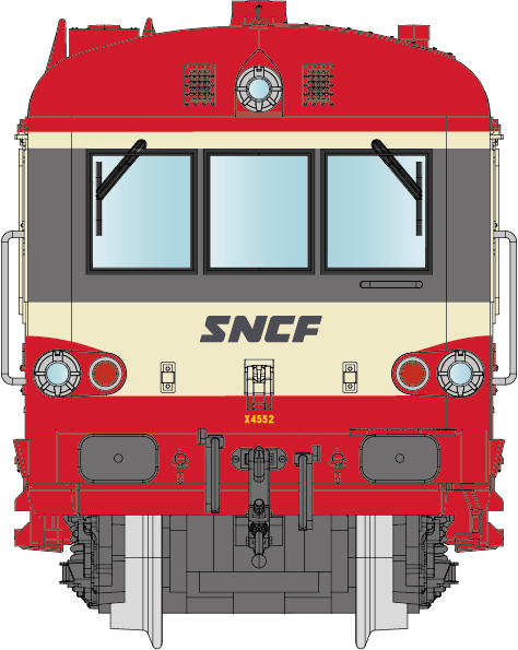 NW-197 SNCF Triebzug Serie X4500 2-tlg Ep.4