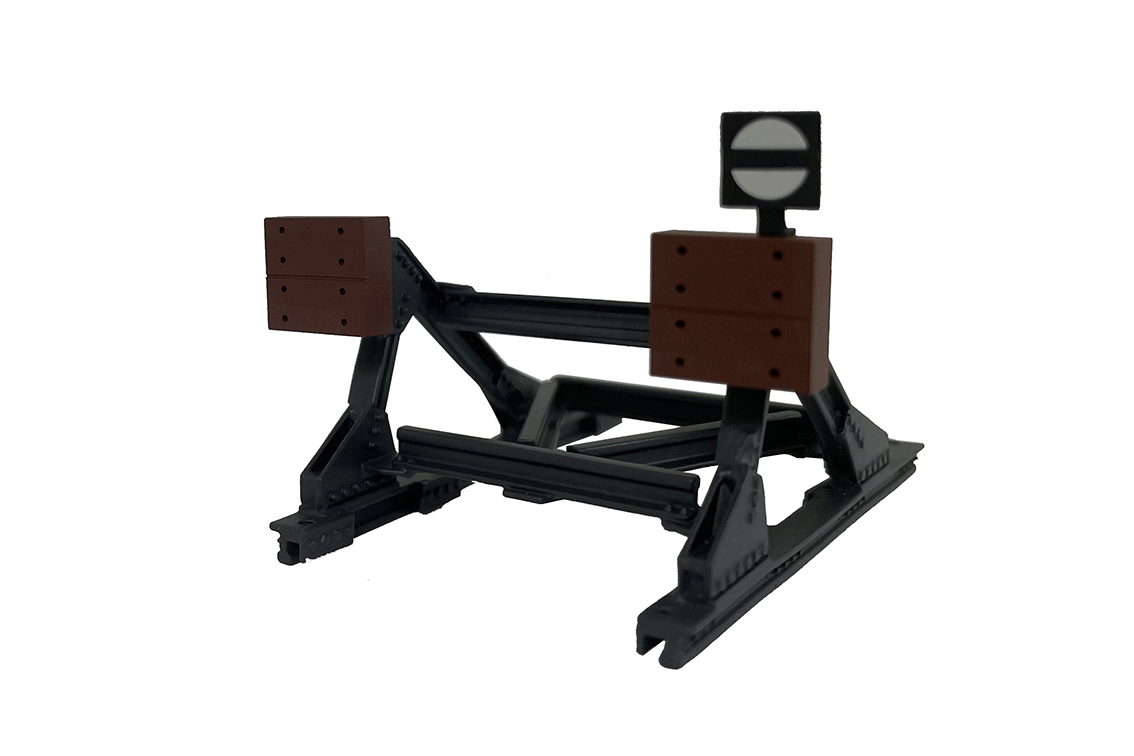 Lenz 55065 Prellbock mit Holzplatte