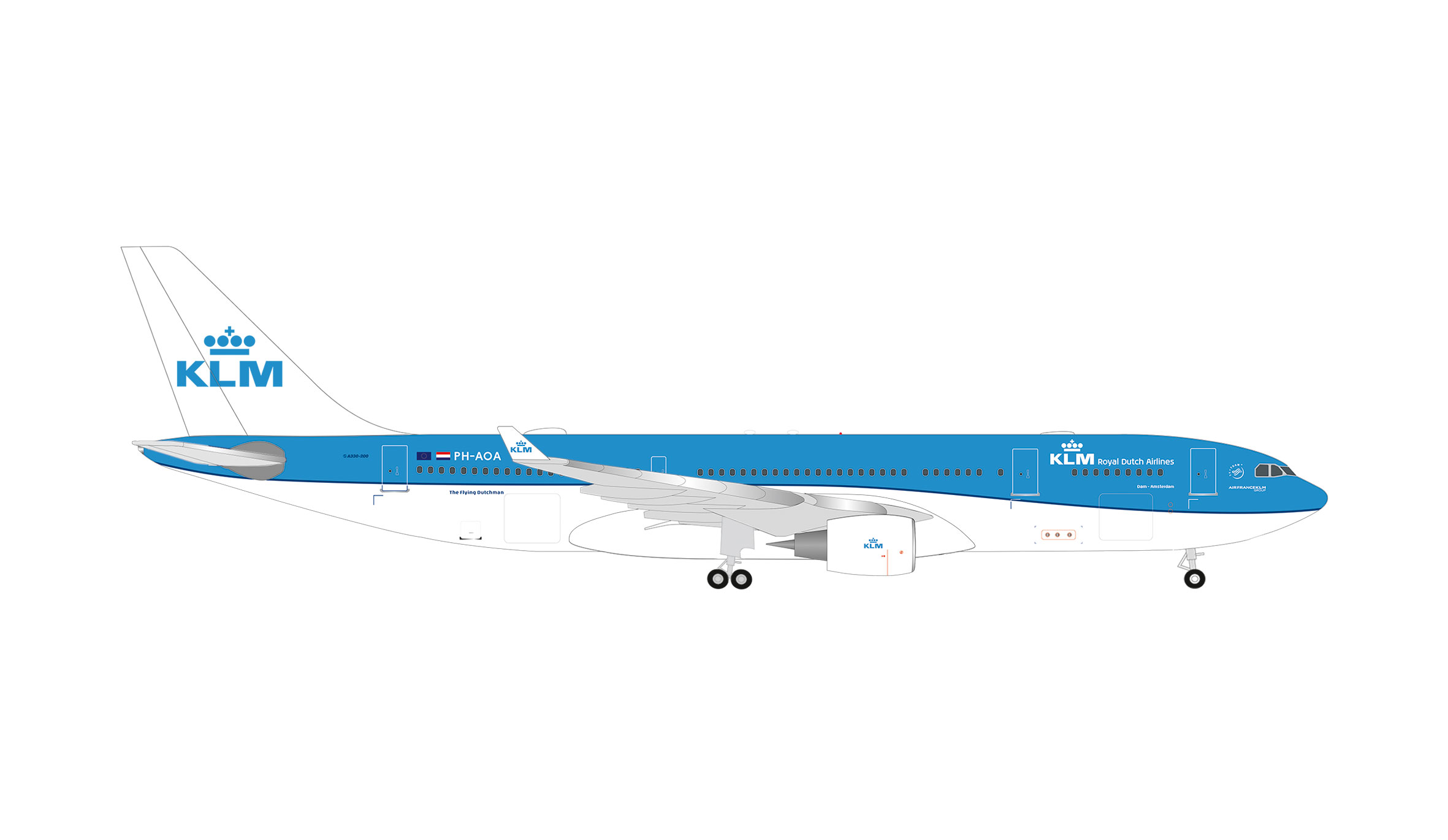 539685 Airbus A330-200 KLM