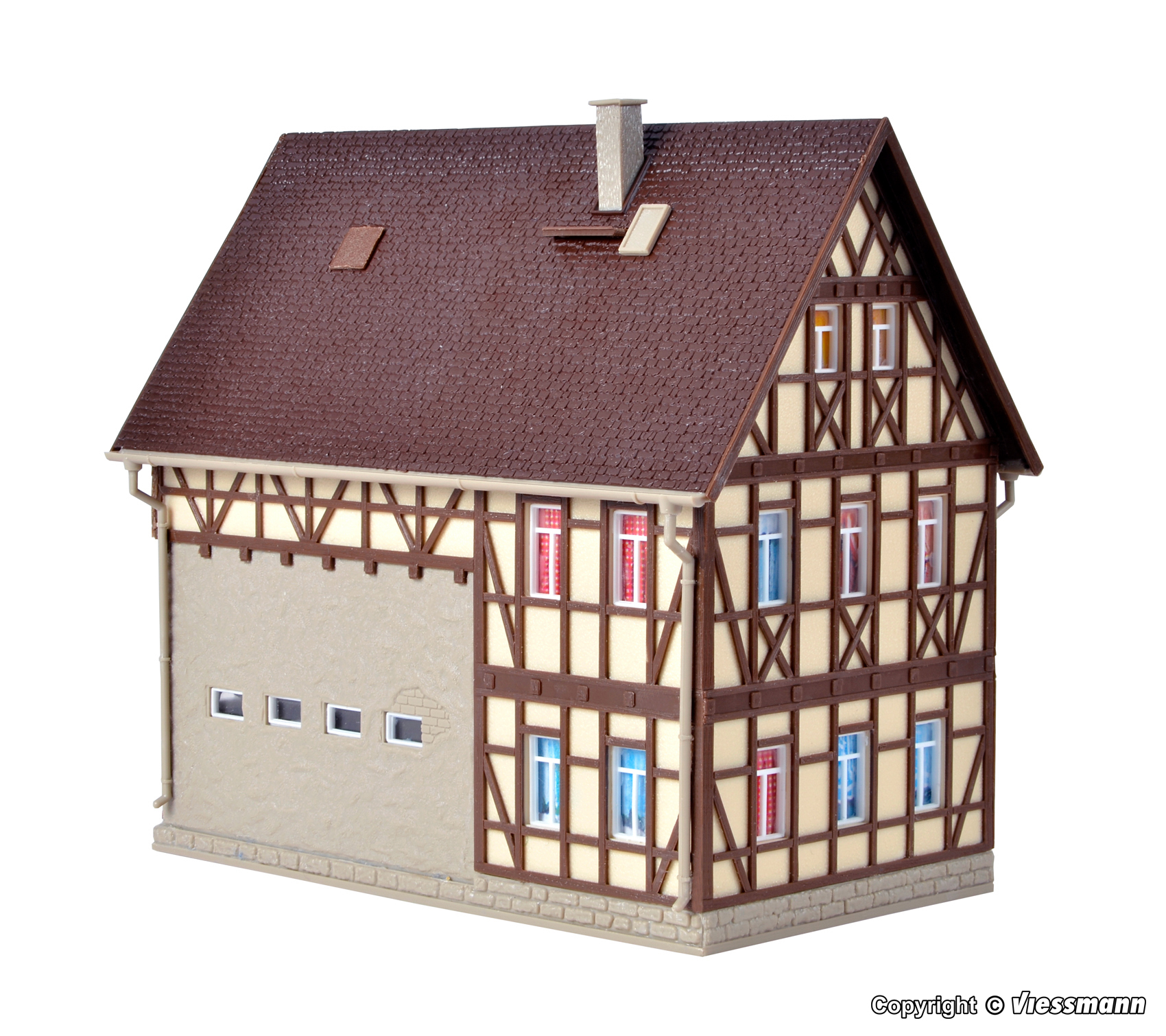 43731 Bauernhaus mit Scheune