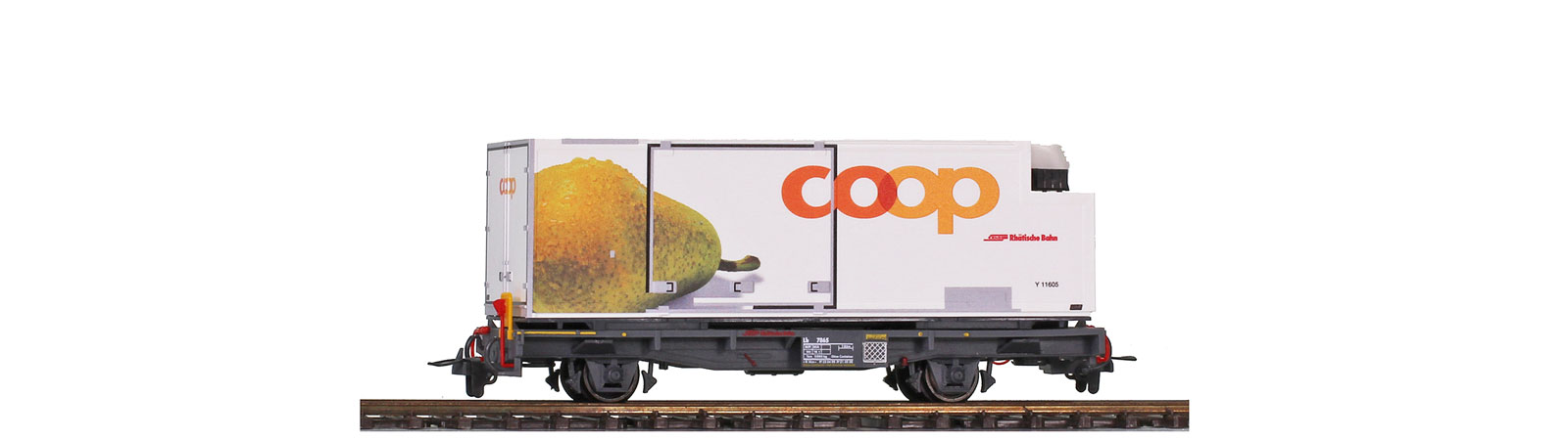 2269125 RhB Coop Containerwagen Lb-v 7865 Ep.6