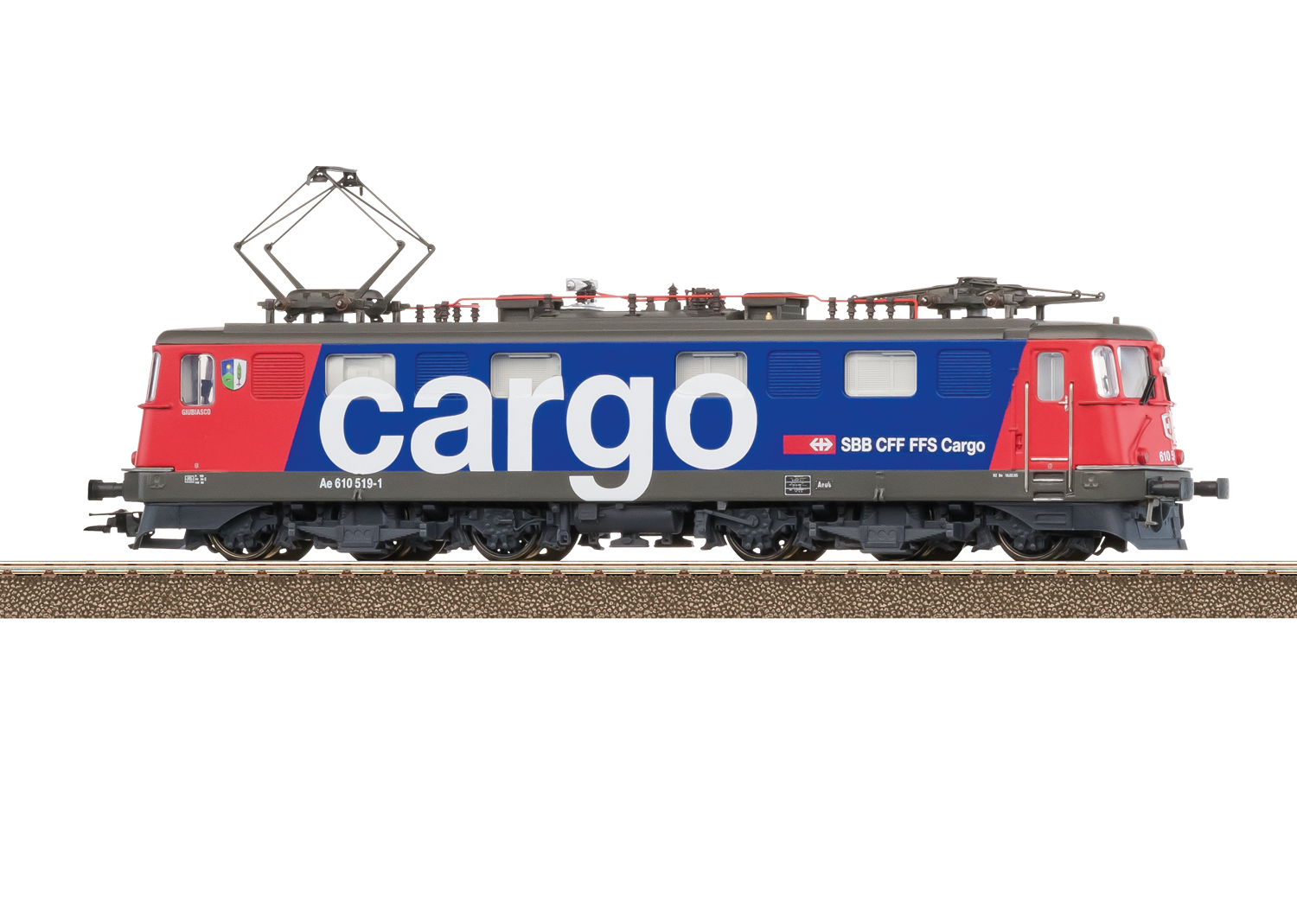 25667 SBB Cargo E-Lok Ae 610 519-1 Ep.5/6