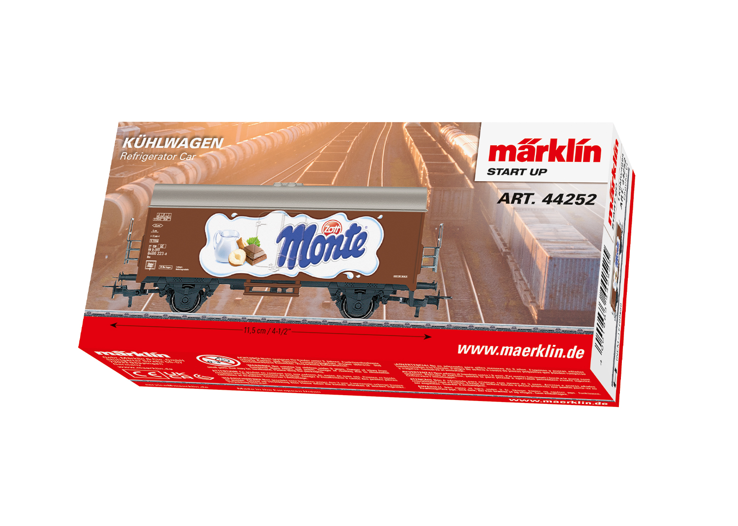 Märklin 44252 Kühlwagen Zott Monte Ep.6