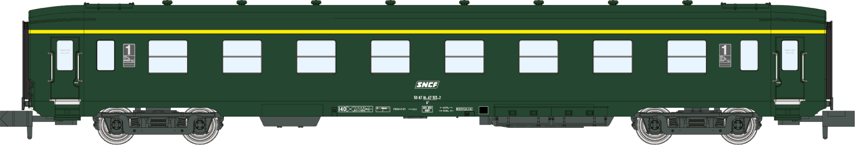 NW-275 SNCF DEV Personenwagen 1.Kl Ep.4