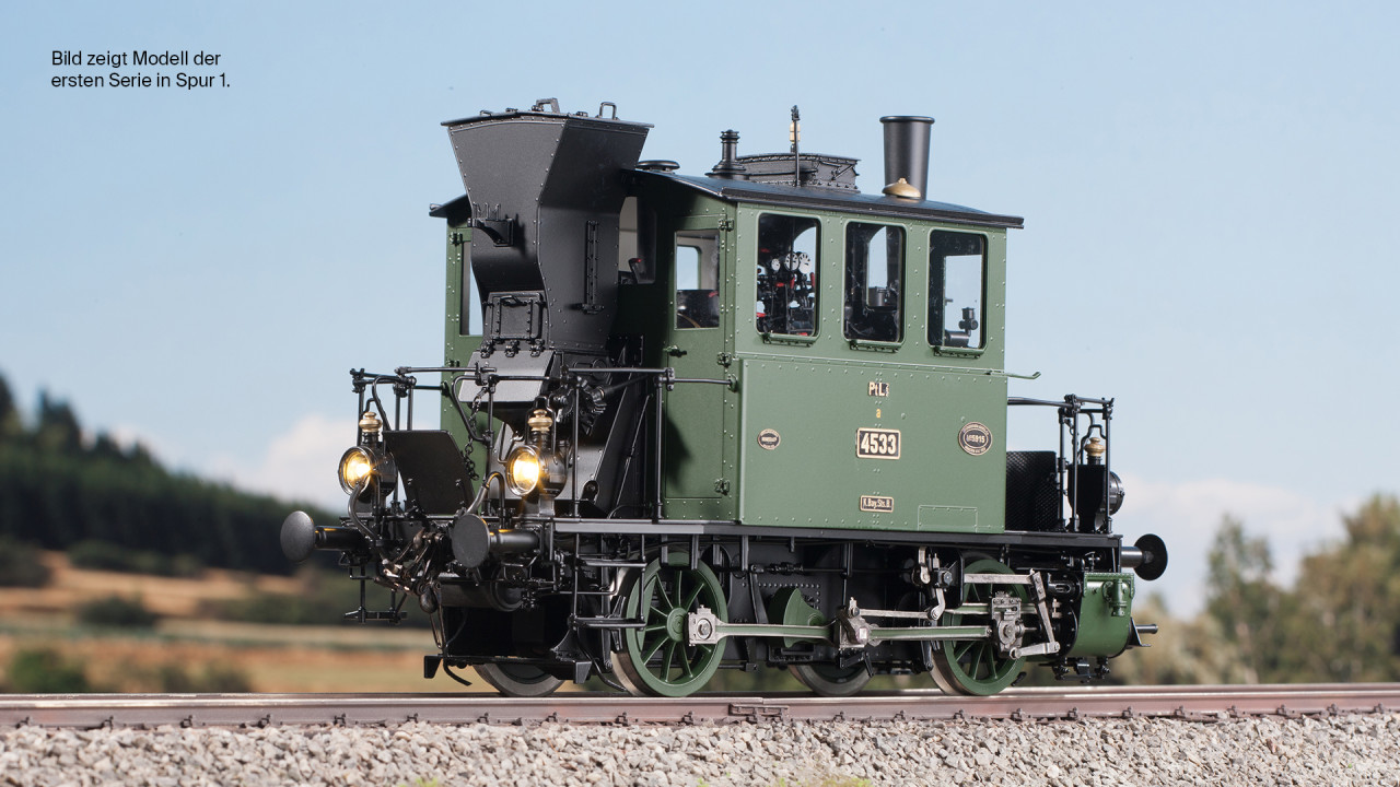 KM1 109831 K.Bay.Sts.B. Dampflok PtL 2/2 4533 Ep.1
