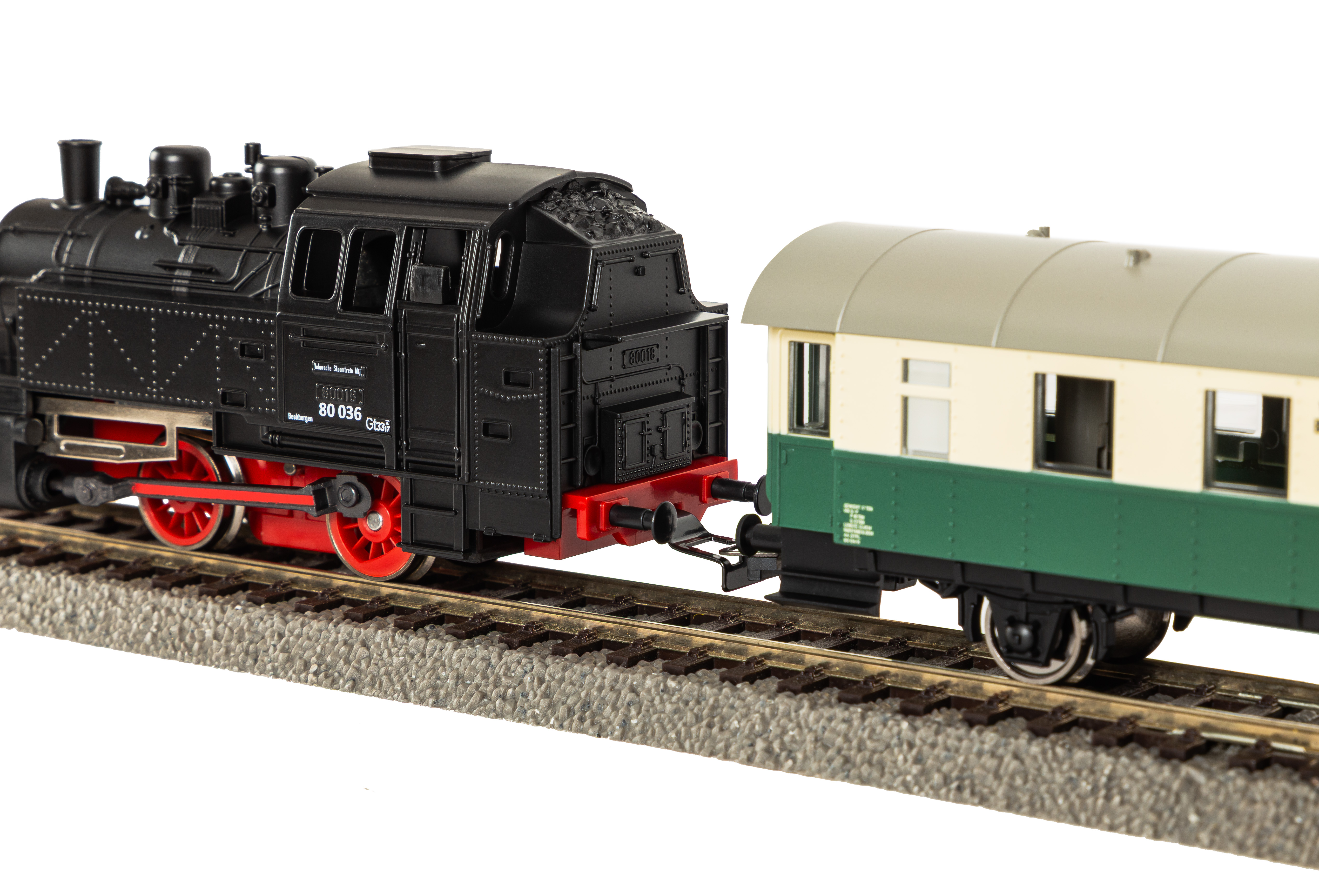 Piko 57035 S-Set Dampflok BR 80 VSM + zwei Personen