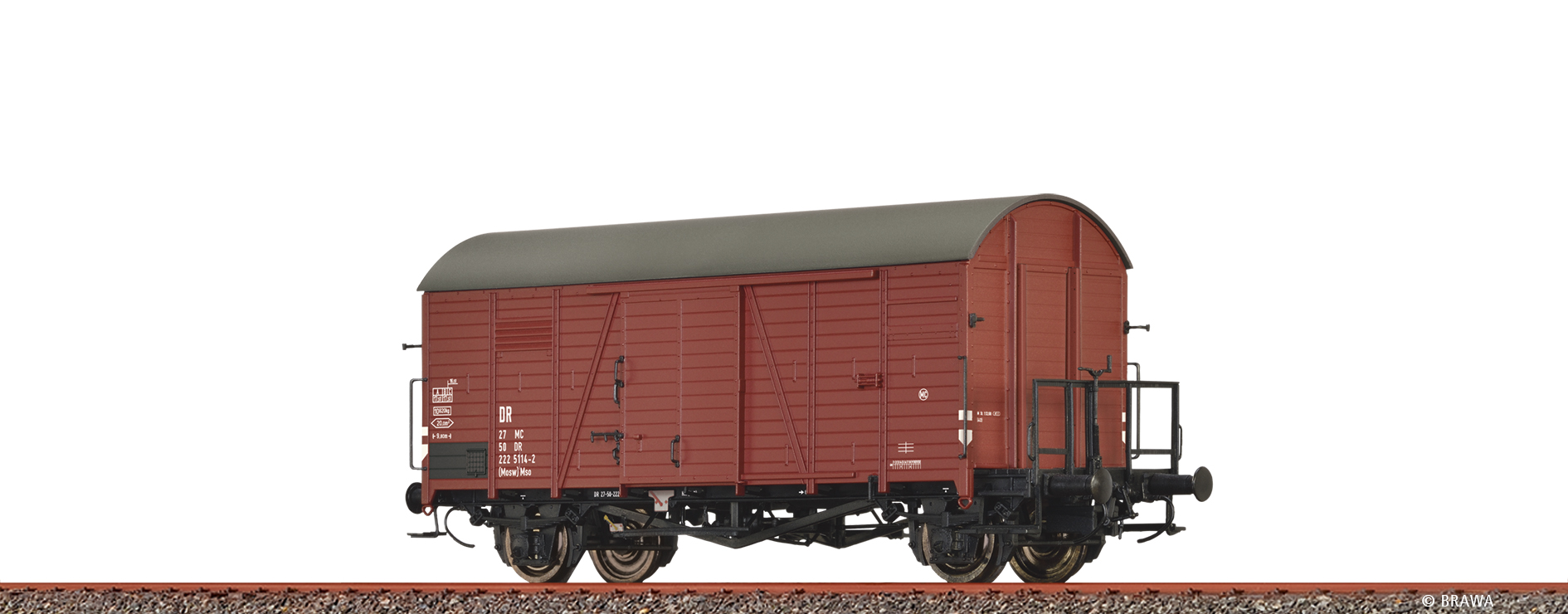50749 DR gedeckter Güterwagen Mso(Mosw) Ep.4
