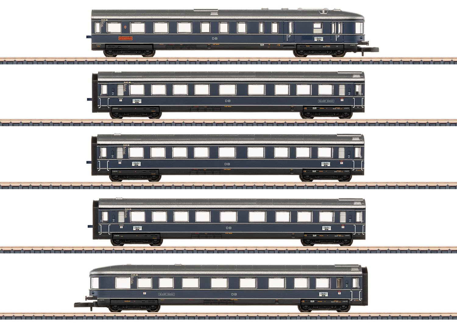 87615 DB Wagenset "Blauer Enzian" 5-tlg. Ep.3