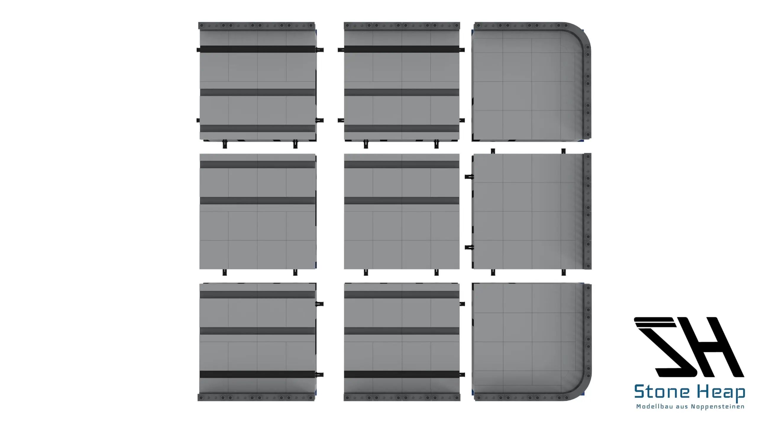 SH-4003 Hafen Grundmodul Gerade