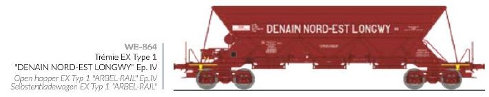 WB-864 SNCF Ex-Arbel Selbstentladewagen Ep.4