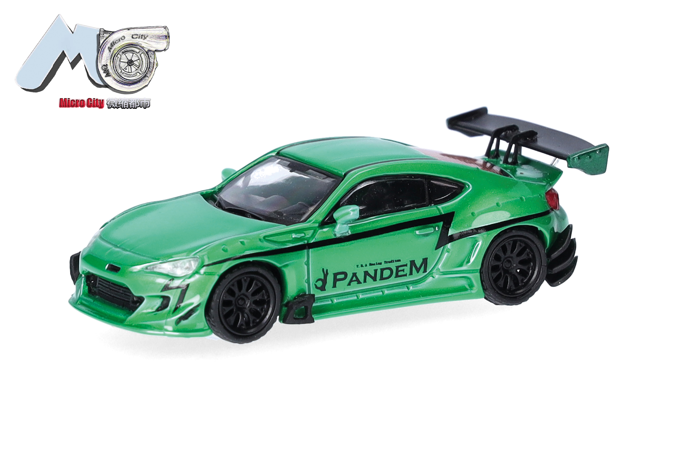 87MC000072 MicroCity: Toyota GT86 grün