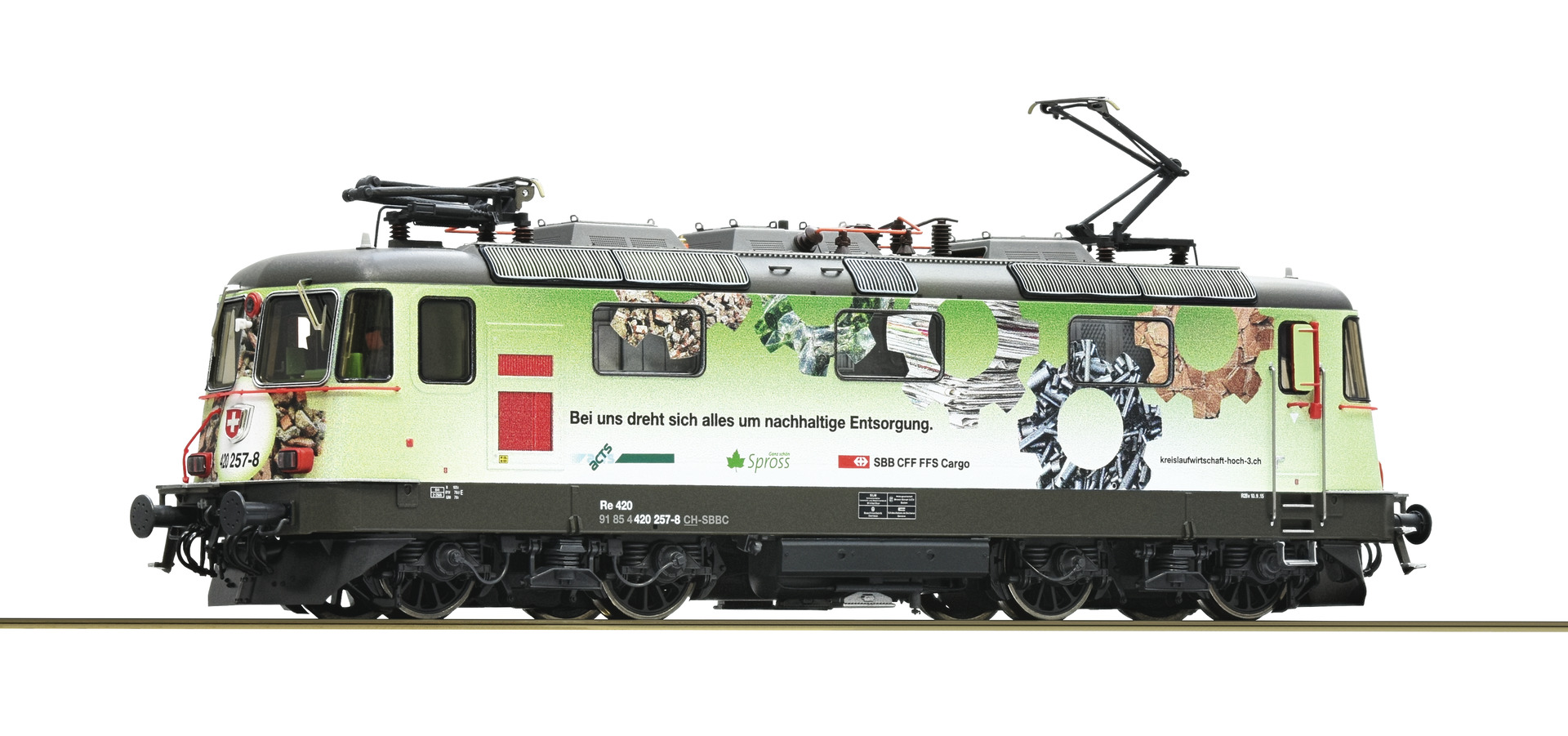 Roco 71416 SBB E-Lok Re 420 257-8 Ep.6