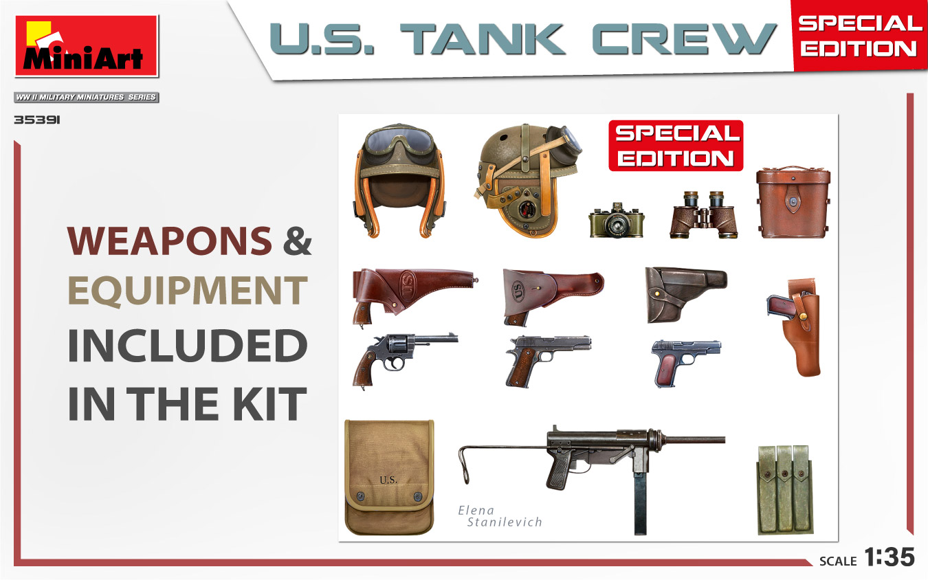 MiniArt 35391 U.S. Tank Crew - Special Edition