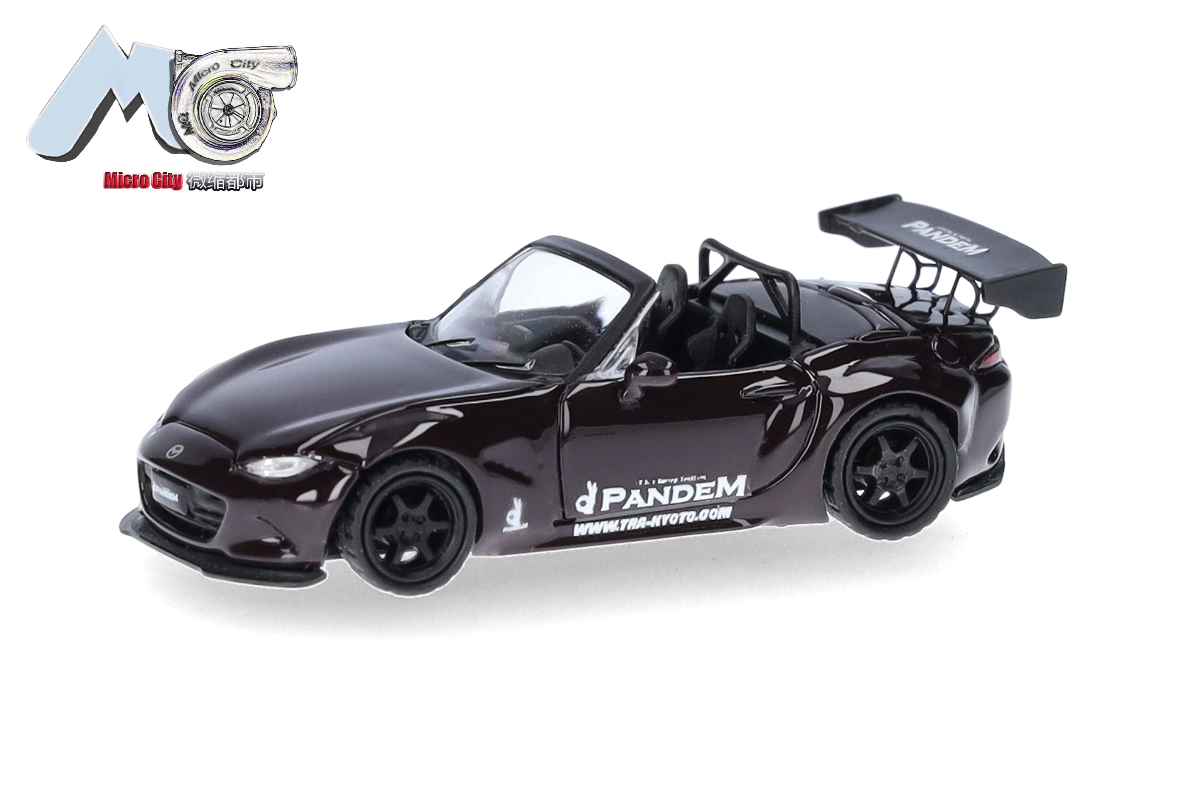 87MC000128 MicroCity: Mazda MX-5 Rocket Bunny lila