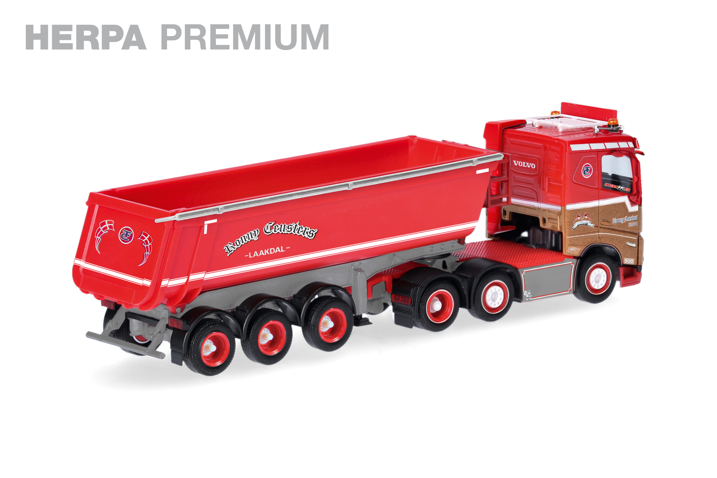 Herpa 959858 PREMIUM: Volvo FH Kipp-SZ Ronny Ceusters
