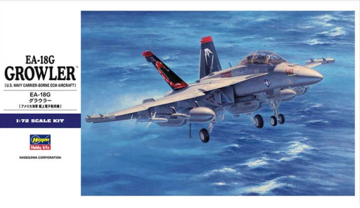 Hasegawa 601568 US Kampfjet EA-18G Growler