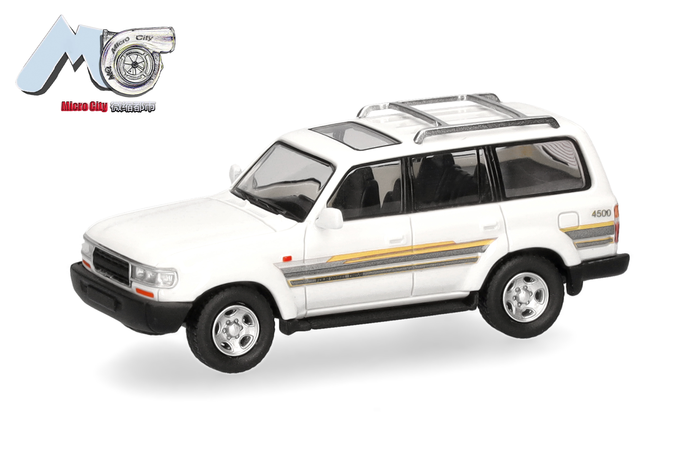 87MC000127 MicroCity: Toyota Landcruiser´80 weiß