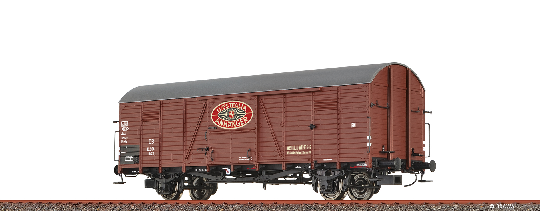 50488 DB Westfalia gedeckter Güterwagen Ep.3