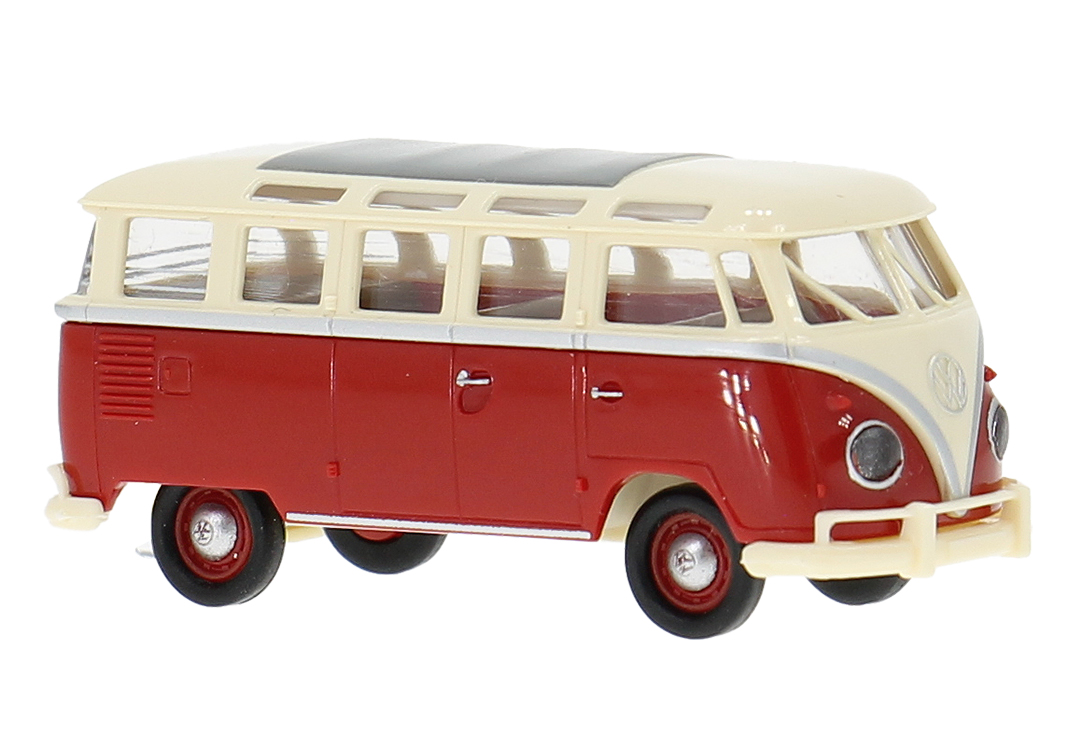 31860 VW T1/2b Samba rot/elfenbein