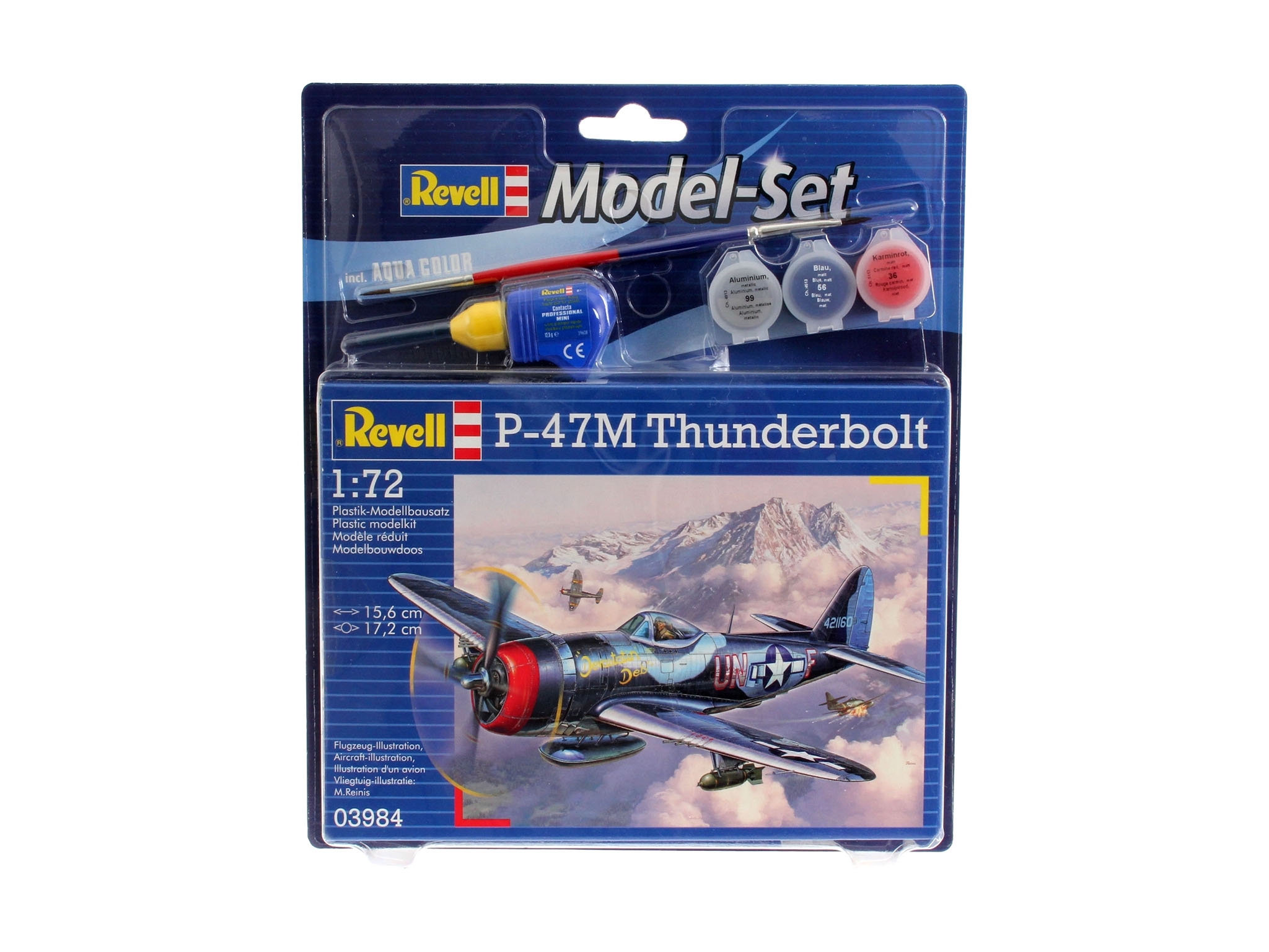 63984 ModelSet: P-47 M Thunderbolt