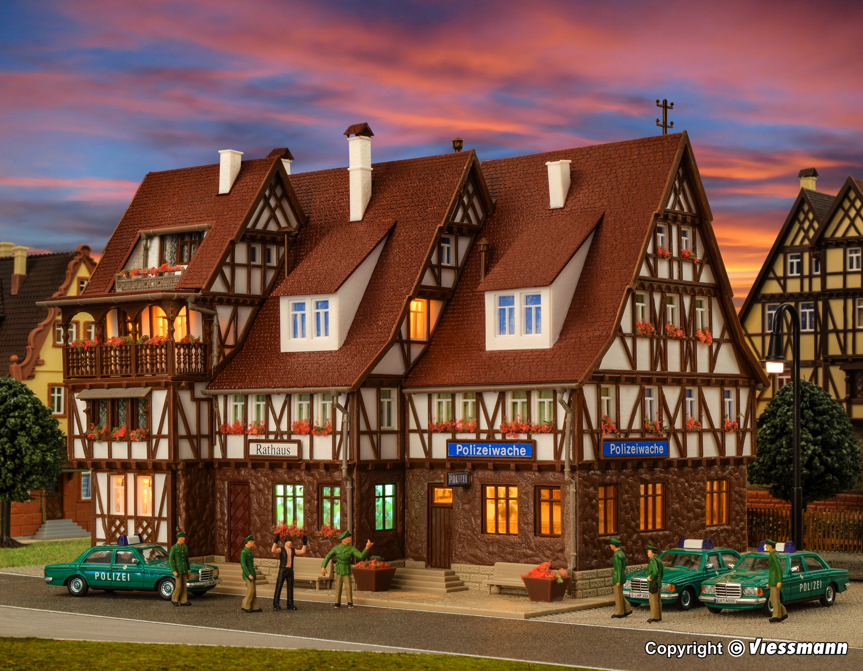 43693 Rathaus Polizei und Gefängnis